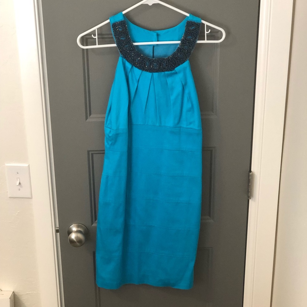 Blue Cocktail Dress